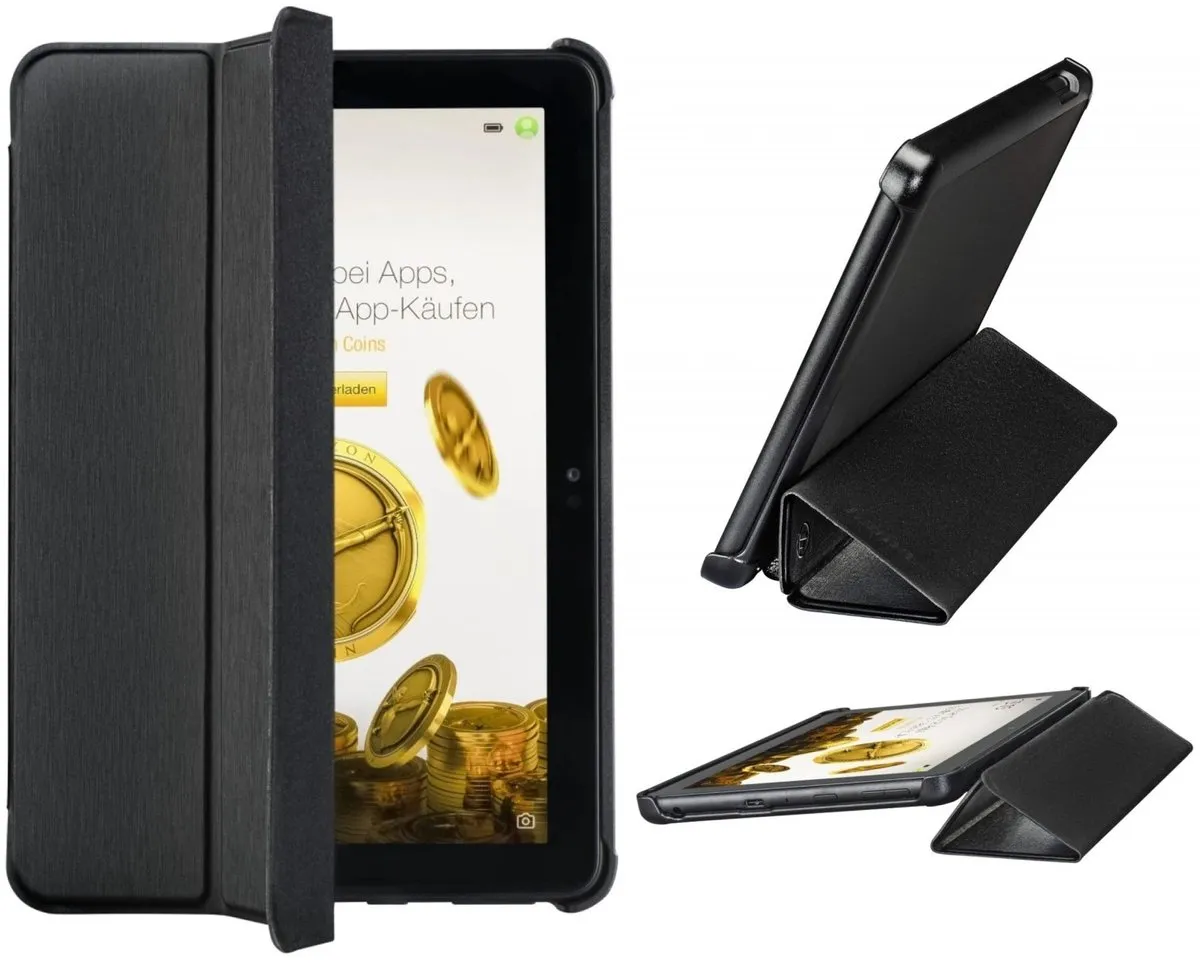 Hama Fold Beschermhoes Zwart voor Amazon Fire HD 8/8Plus 8"