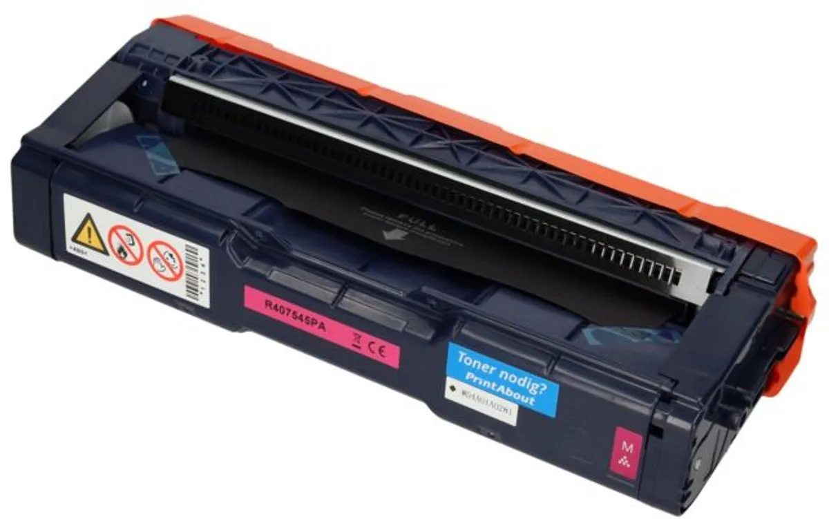 PrintAbout Ricoh 407545 Toner Magenta - 1.800 pagina's