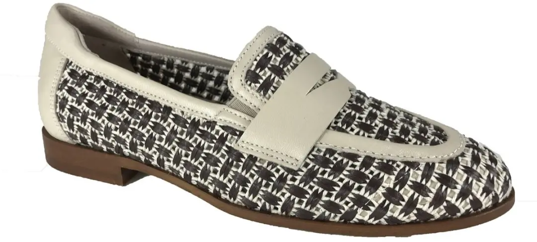 Softwaves 9.10.11 002 beige/bruin mocassin voor steunzolen