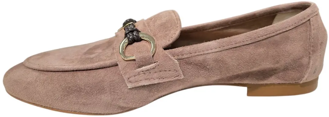 Gianluca Pisati Ivy Camoscio Mouve Instappers - Bruin - 40 - afbeelding 4 van 4
