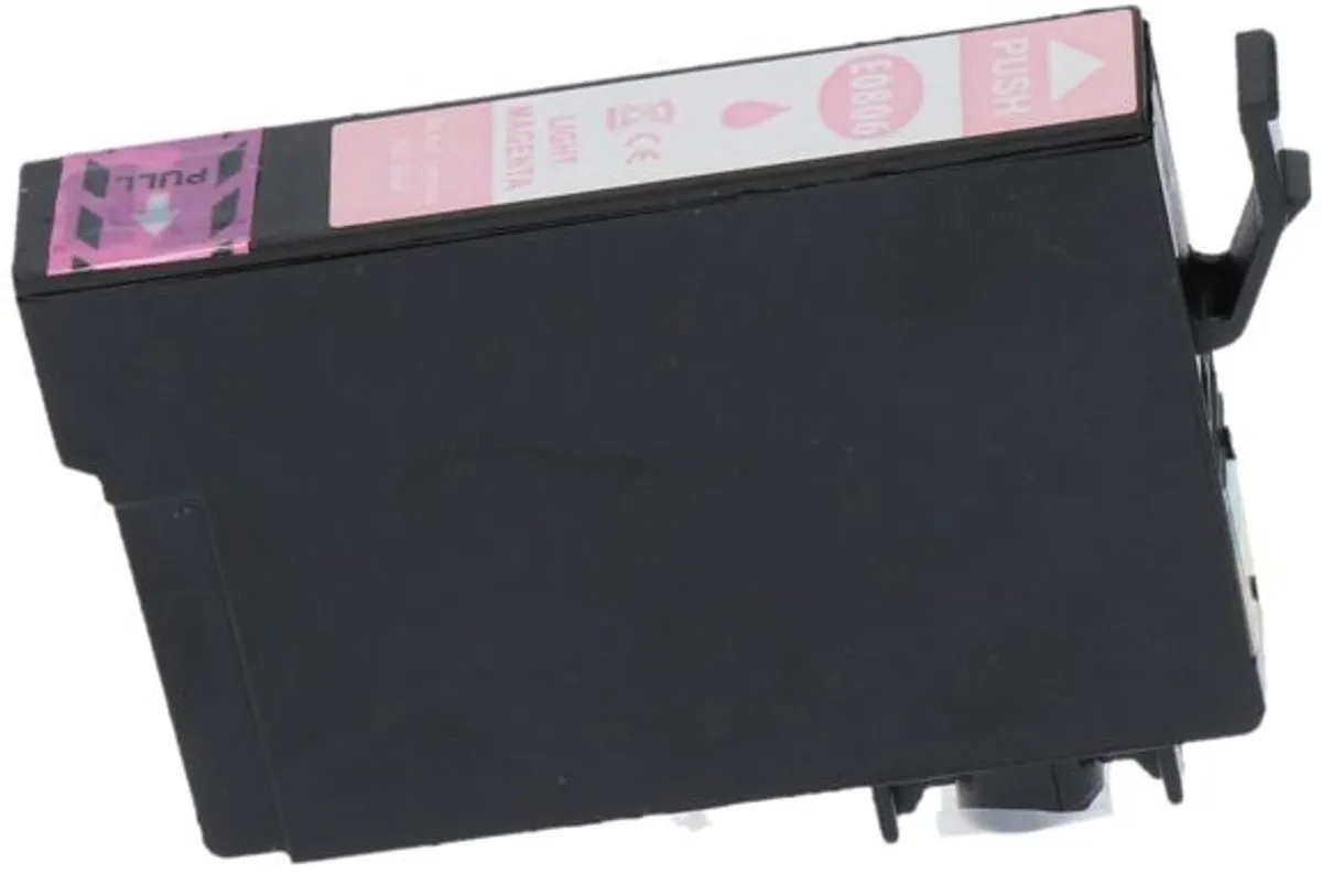 PrintAbout T0806 Inktcartridge Licht-magenta