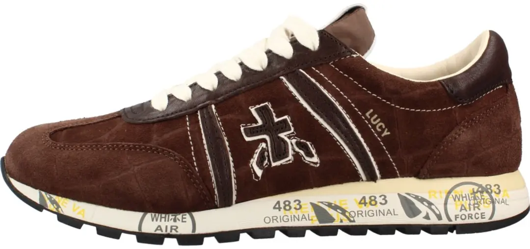 Premiata Lucyd Sneakers Bruin - afbeelding 2 van 6