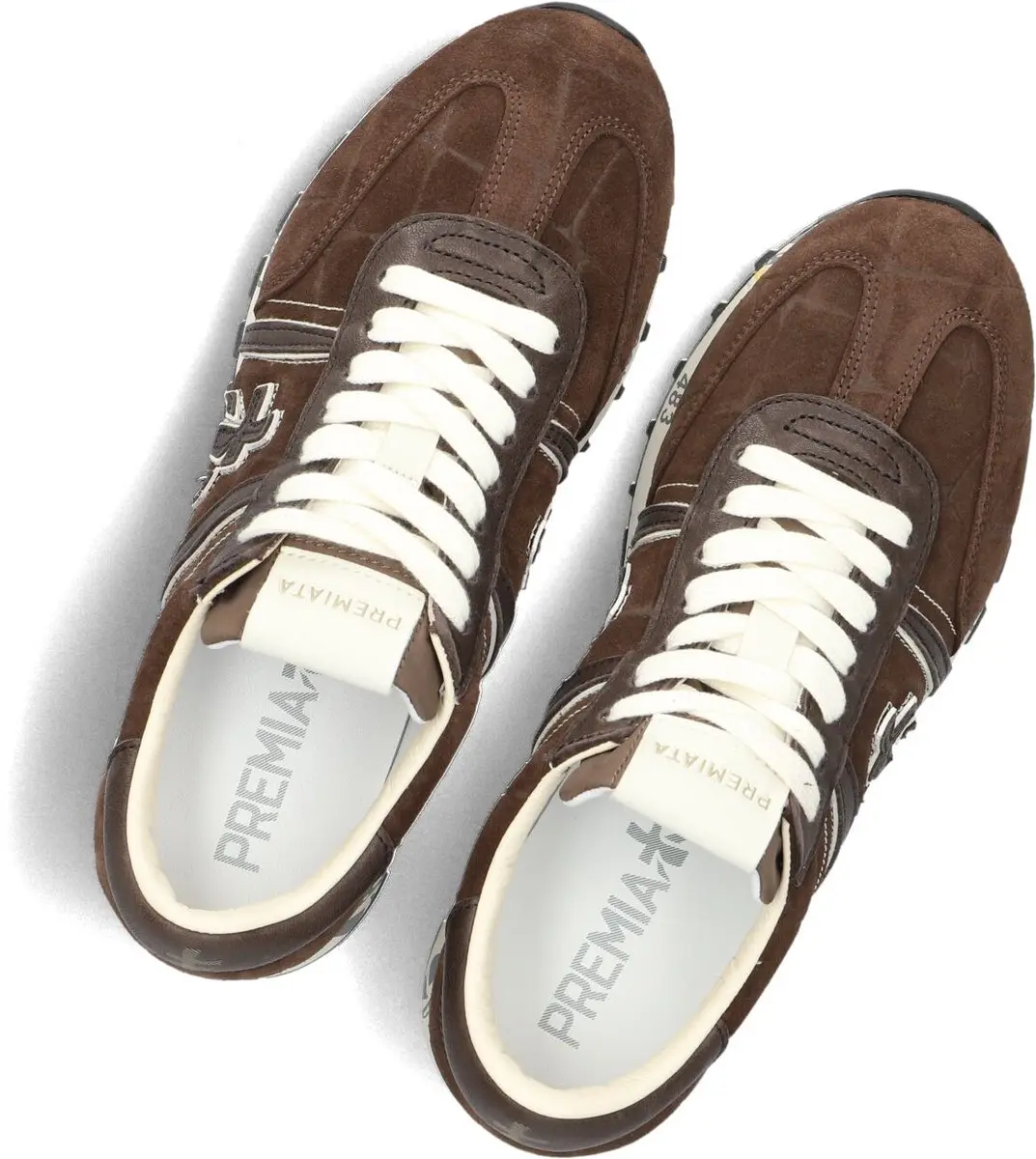 Premiata Lucyd Sneakers Bruin - afbeelding 5 van 6