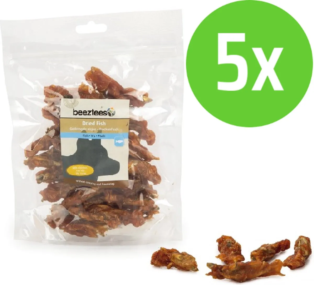 Beeztees Gedroogde Visjes Met Kip 200g