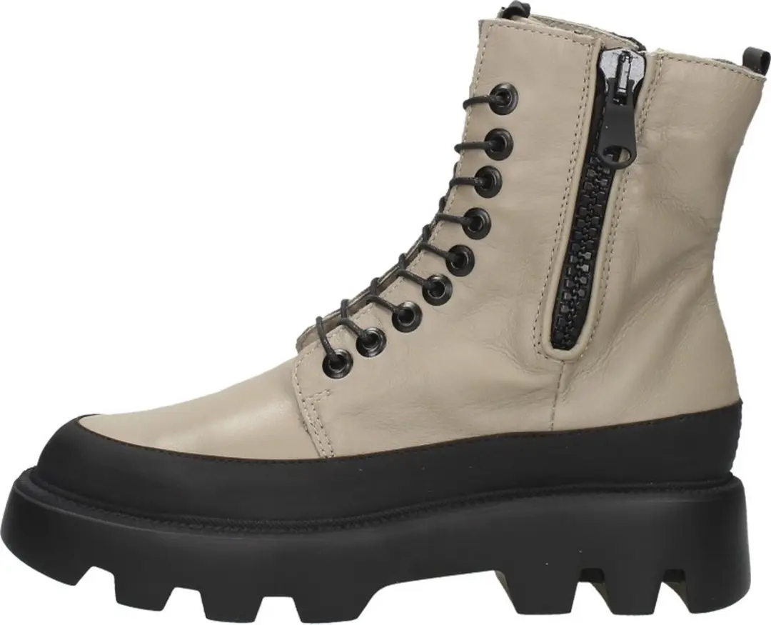 MJUS Veterschoenen Hoog Veterschoenen Hoog - gebroken wit - Maat 42 - afbeelding 2 van 6