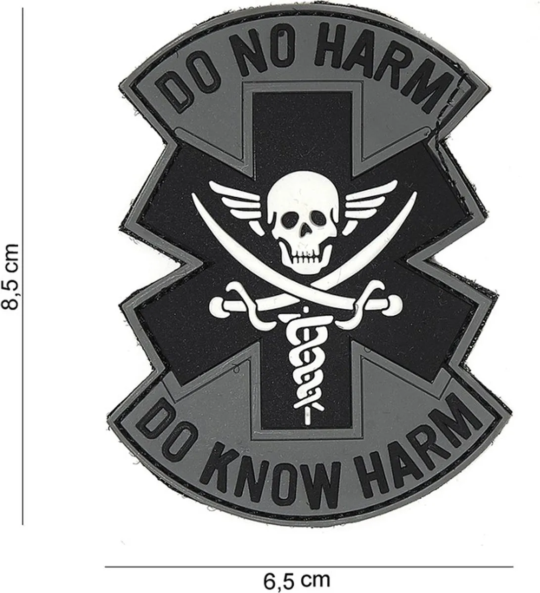 101 Inc Embleem 3D PVC Do No Harm