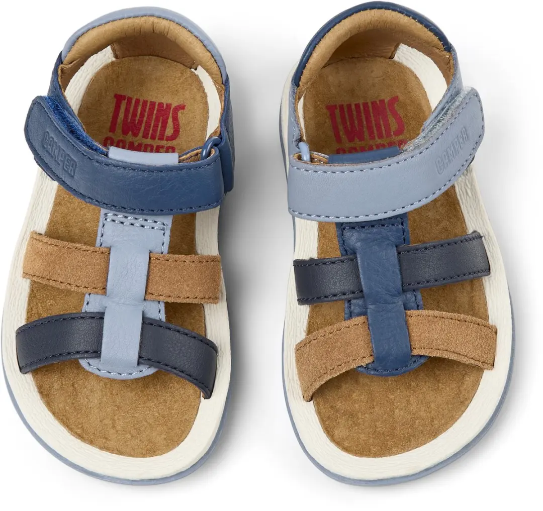 Camper Bicho Sandalen Bicho - Kinderen - Blauw Bruin - 25 - afbeelding 5 van 6