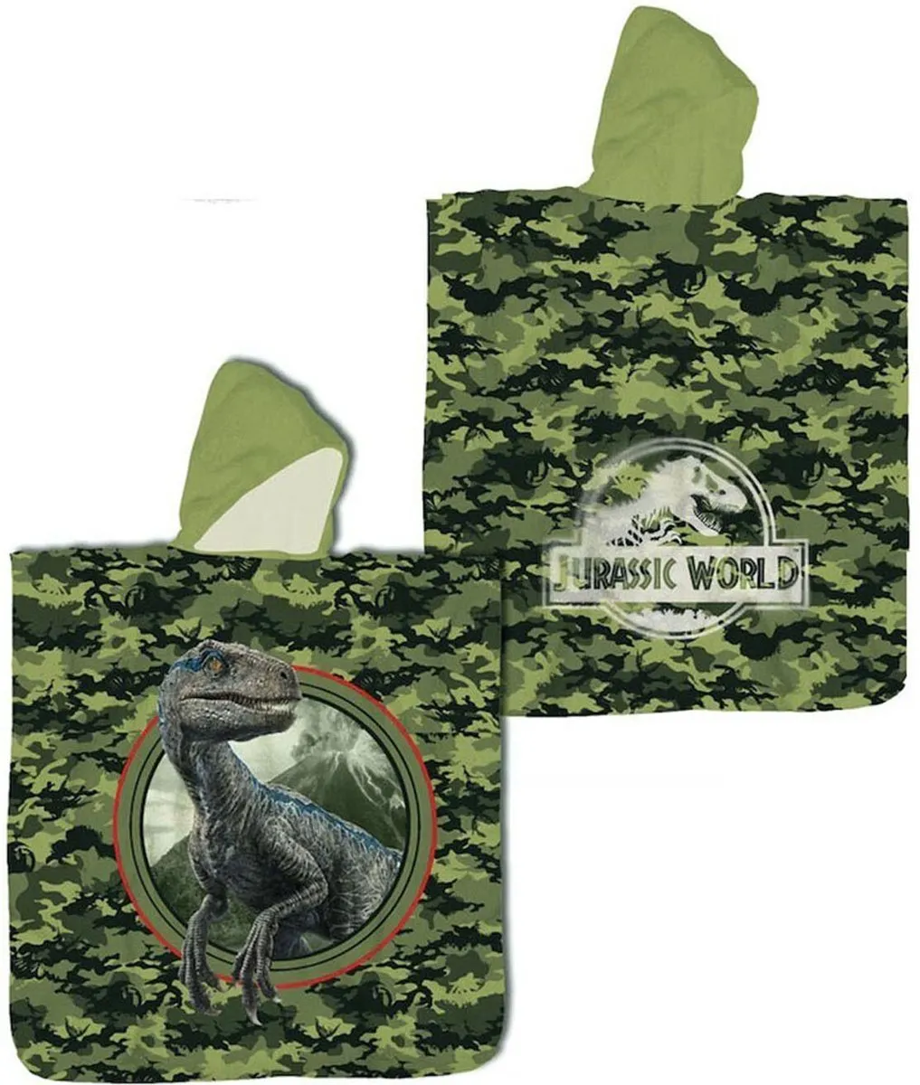 Jurassic World Strandhanddoekponcho 60x120cm - Multi Colour