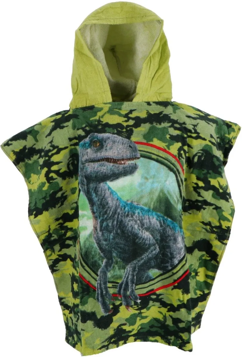 Jurassic World Strandhanddoekponcho 60x120cm