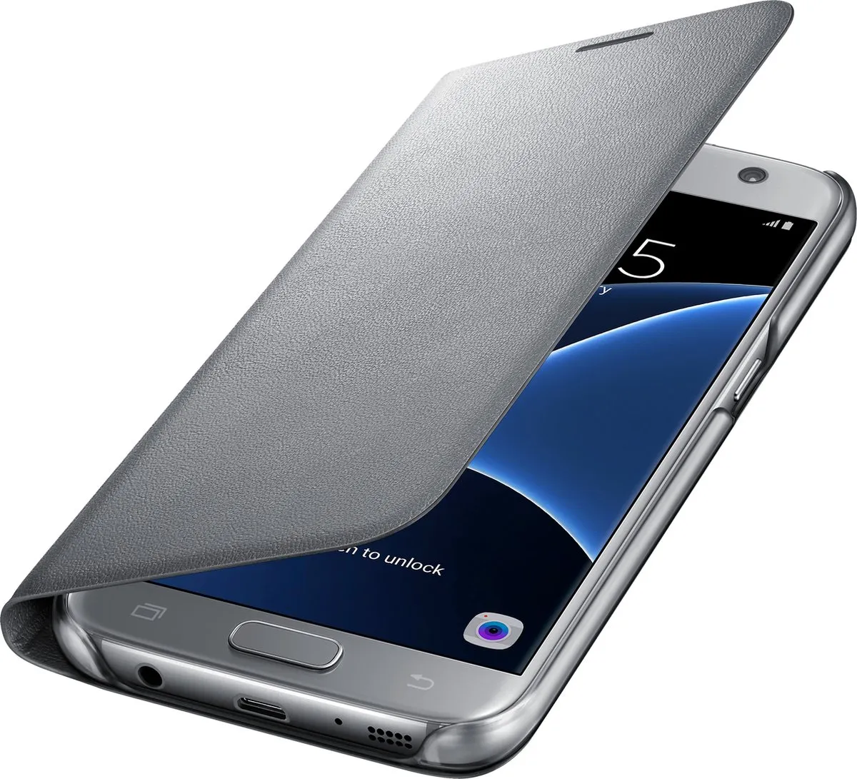 Samsung LED View Cover EF-NG930PSEGWW - Zilver