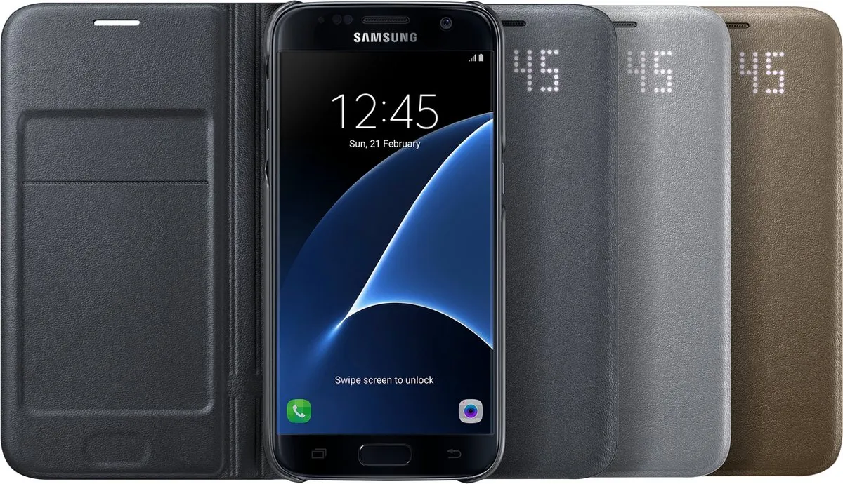 Samsung LED View Cover EF-NG930PSEGWW - Zilver