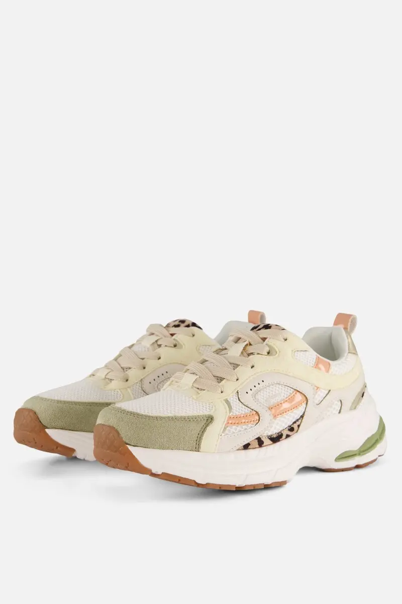 Posh Sneakers groen Synthetisch