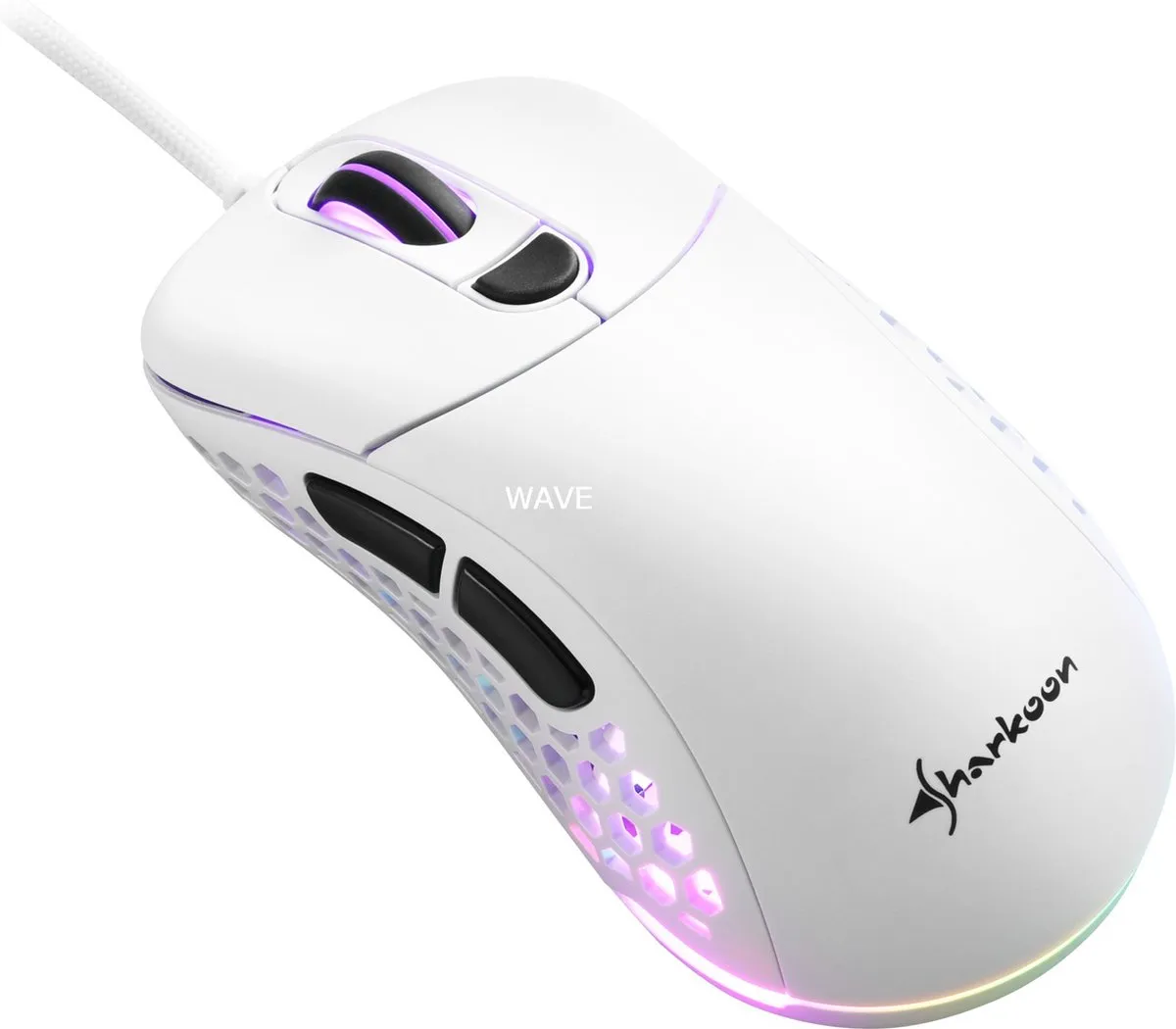 Sharkoon Light² 200 muis Ambidextrous USB Type-A Optisch 16000 DPI