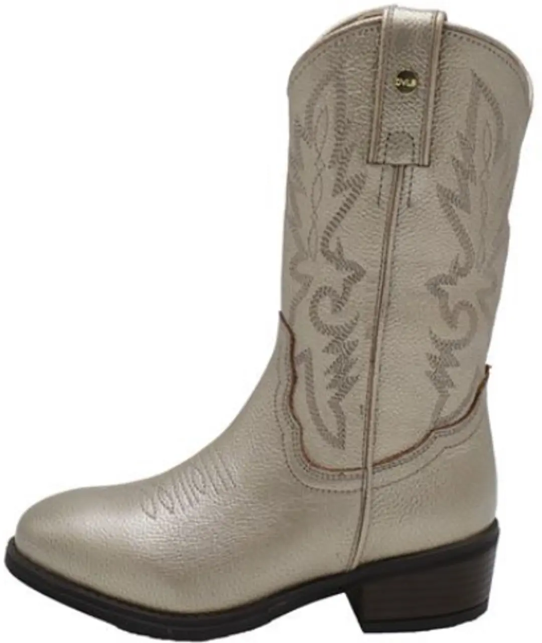 Develab - 44374 - MeisjesLaarzenKinderlaarsjes - Kleur: Metallics - Maat: 33 - afbeelding 2 van 6