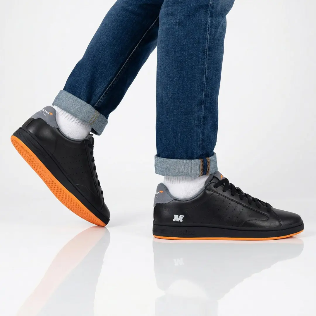 K-Swiss Lozan Klub x McLaren Heren sneakers - Zwart - Maat 44 - afbeelding 2 van 6