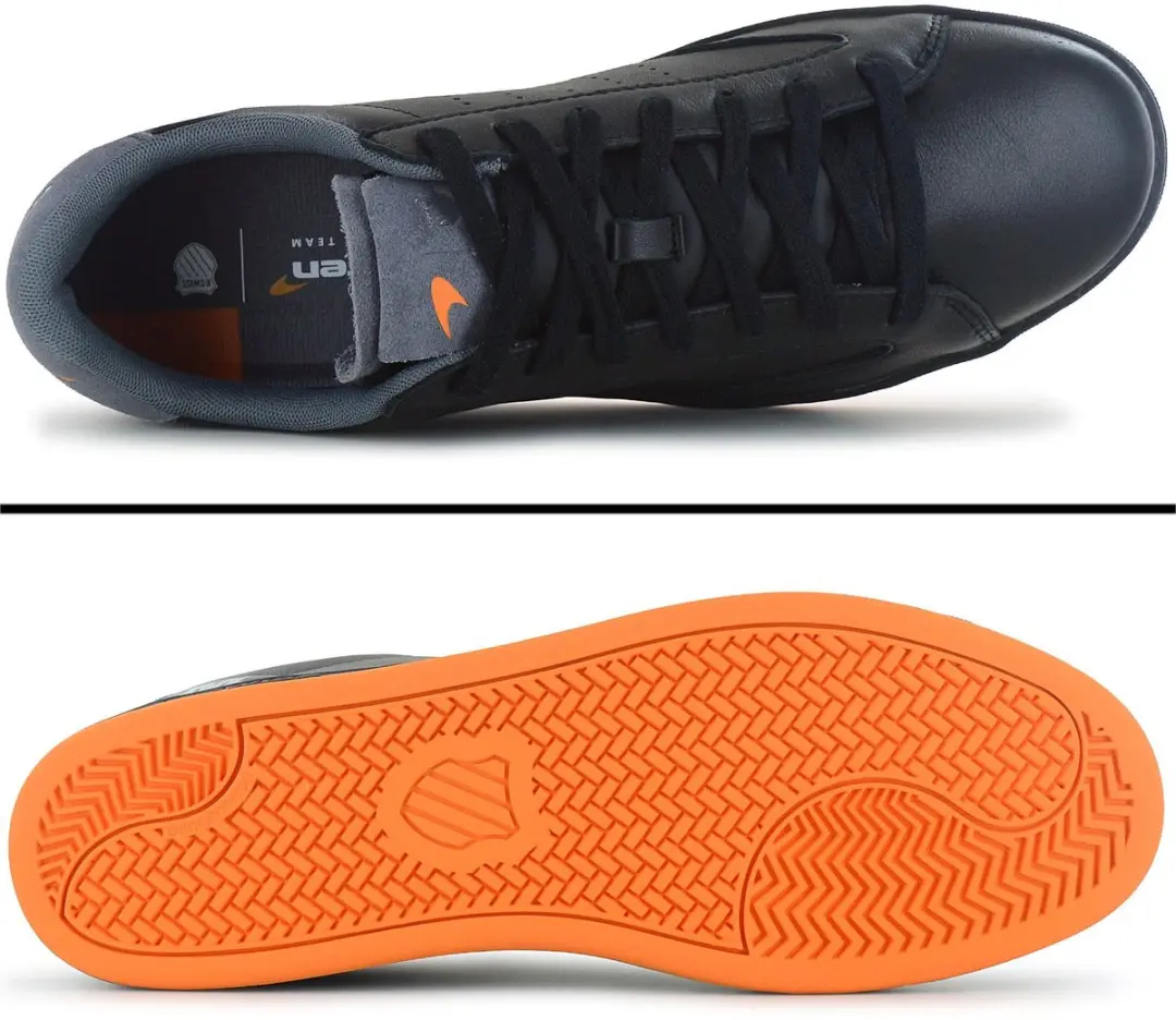 K-Swiss Lozan Klub x McLaren Heren sneakers - Zwart - Maat 44 - afbeelding 5 van 6