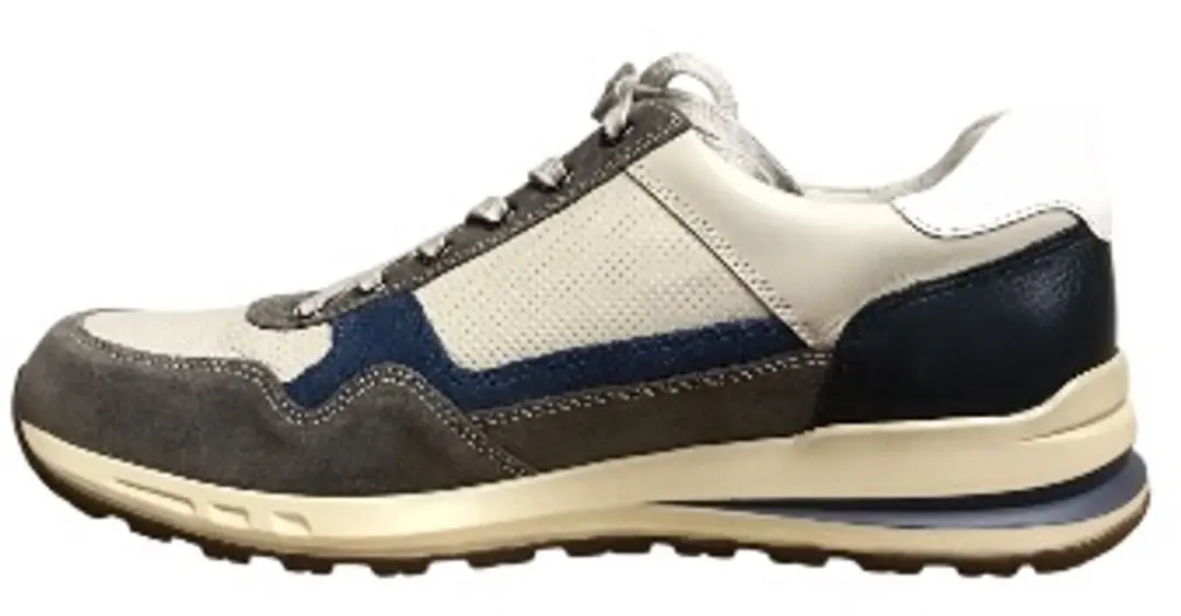Heren Veterschoenen Mephisto Bradley Grey Grijs - Maat 40 - afbeelding 3 van 6