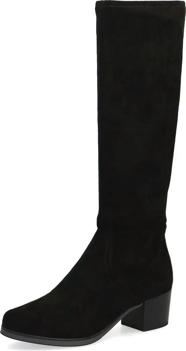 Caprice 25506 Zwart stretch blokhak Vegan Caprice (Maat