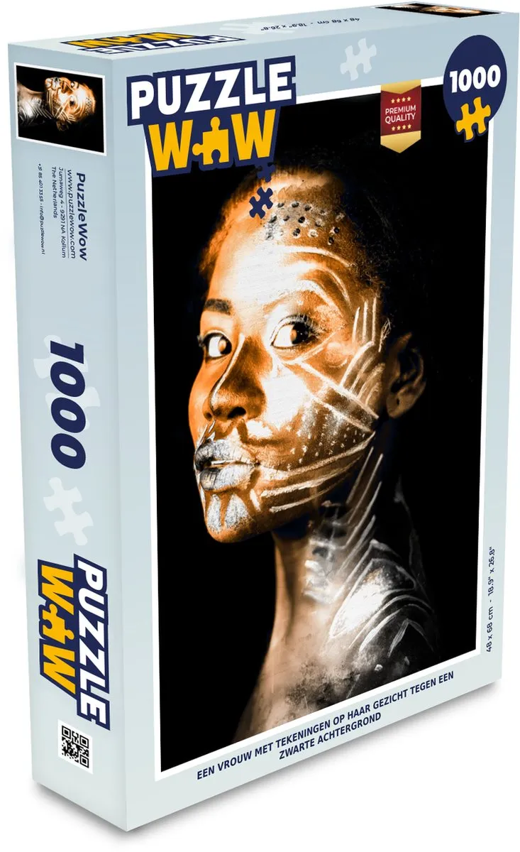PuzzleWow Patroon Legpuzzel 1000 Stuks