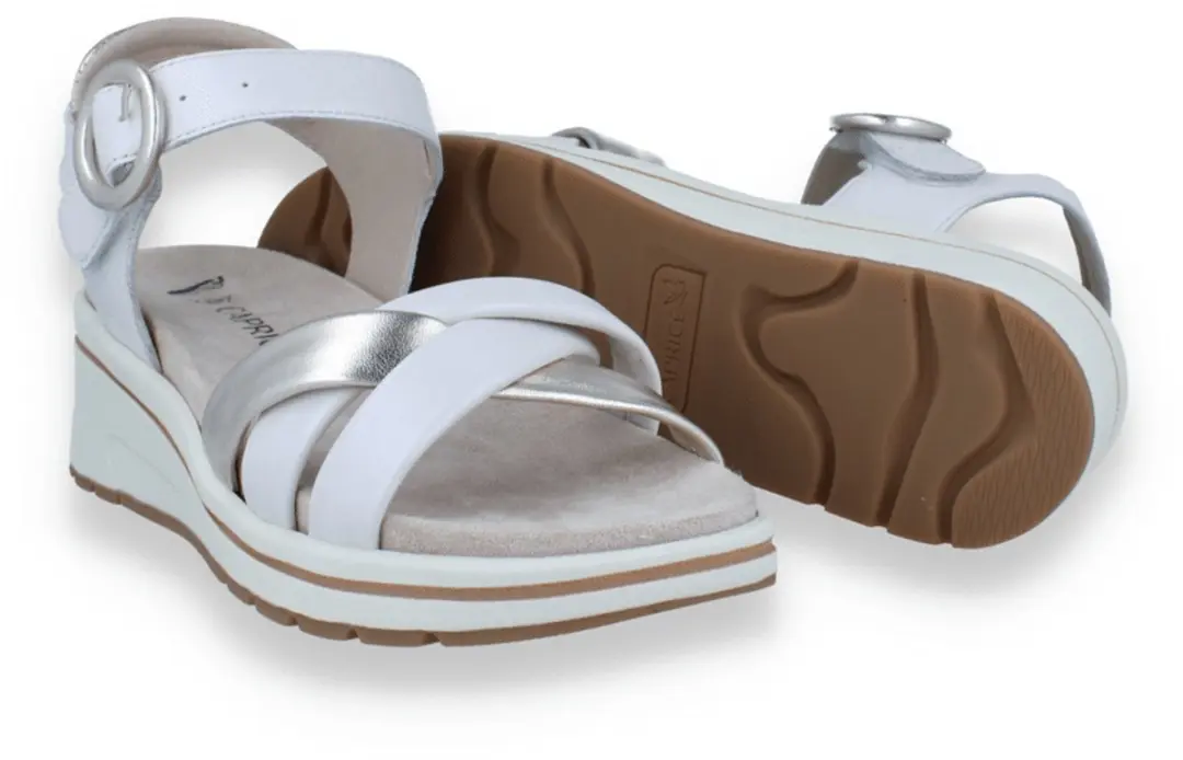 Caprice Dames Sandaaltje 9-28304-46 156 H-breedte Maat: 42 EU