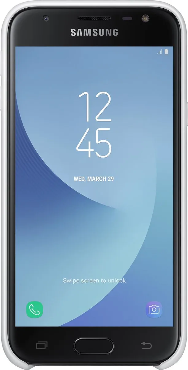 Samsung Dual Layer Cover J33087023603 - Wit