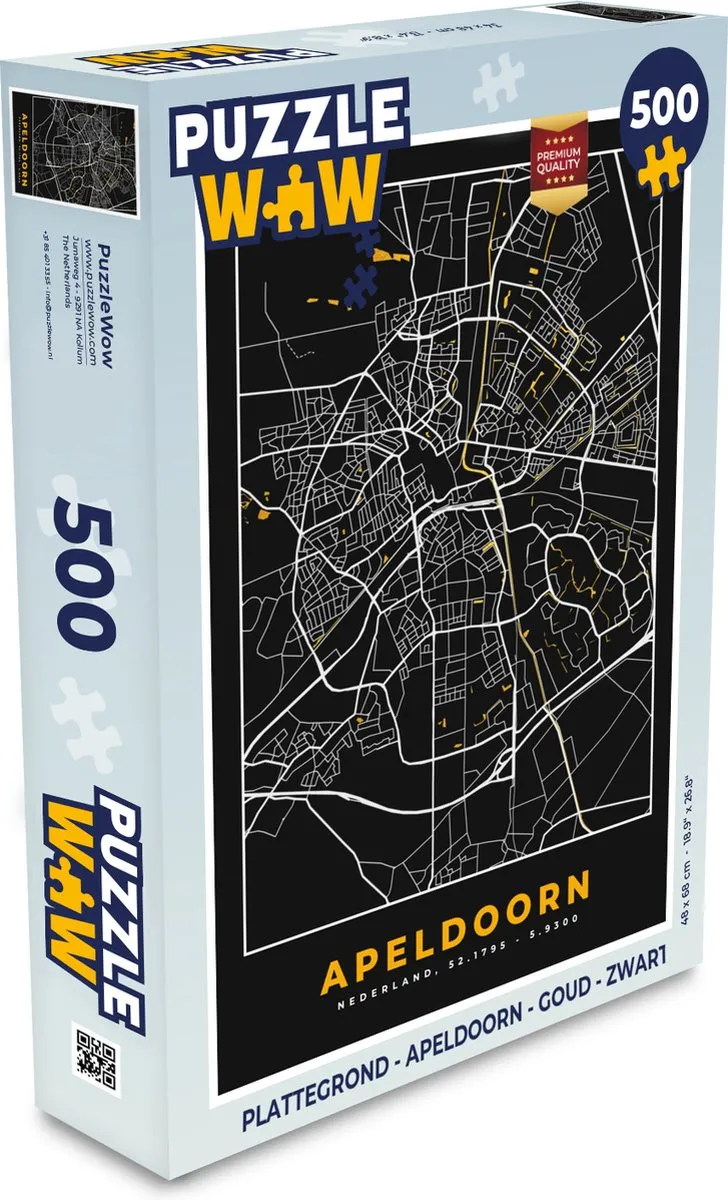 PuzzleWow Apeldoorn Legpuzzel 500 Stuks