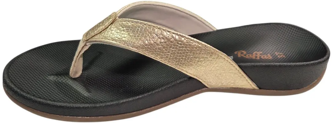 Raffas 2402 Bella Gold Teenslippers - 38 - afbeelding 4 van 4