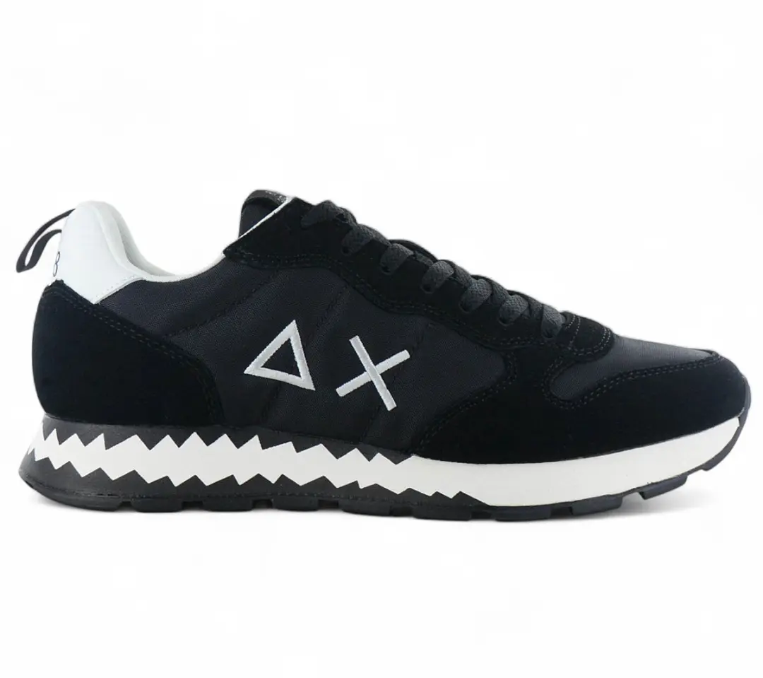SUN68 Tom Snake - Heren Sneakers Schoenen Zwart Z35104-11 , Maat: EU 40