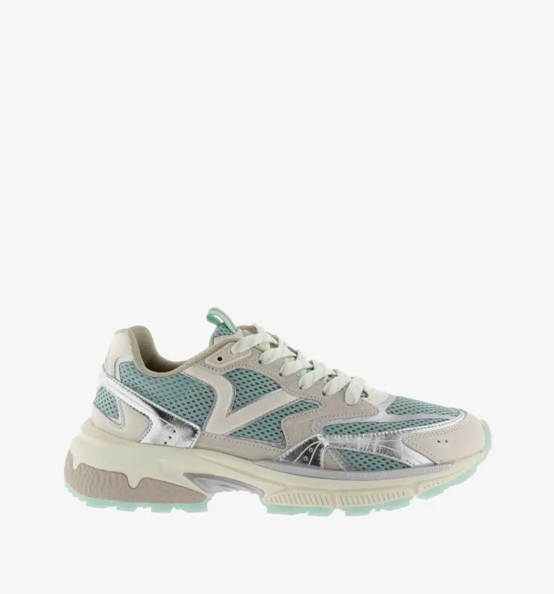Victoria® Dames Sneakers - Turquoise - Synthetisch - Maat 41