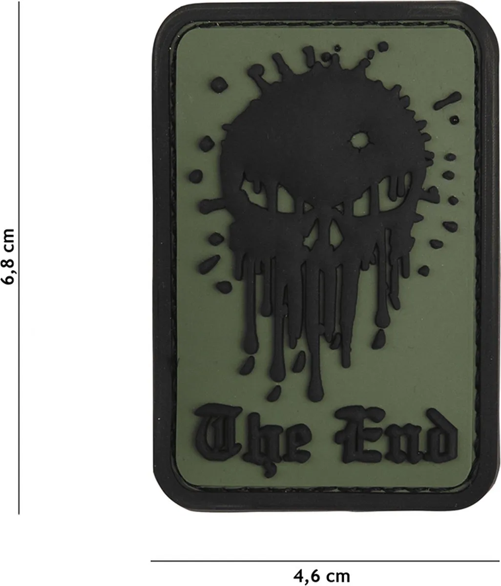 101 Inc Embleem 3D Pvc Skull The End