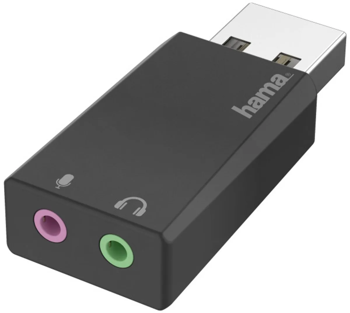 Hama 00200323 Externe Geluidskaart - Zwart
