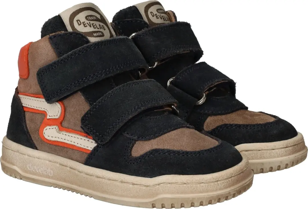 Develab Sneakers - Jongens - Bruin - Maat:24 - afbeelding 2 van 5