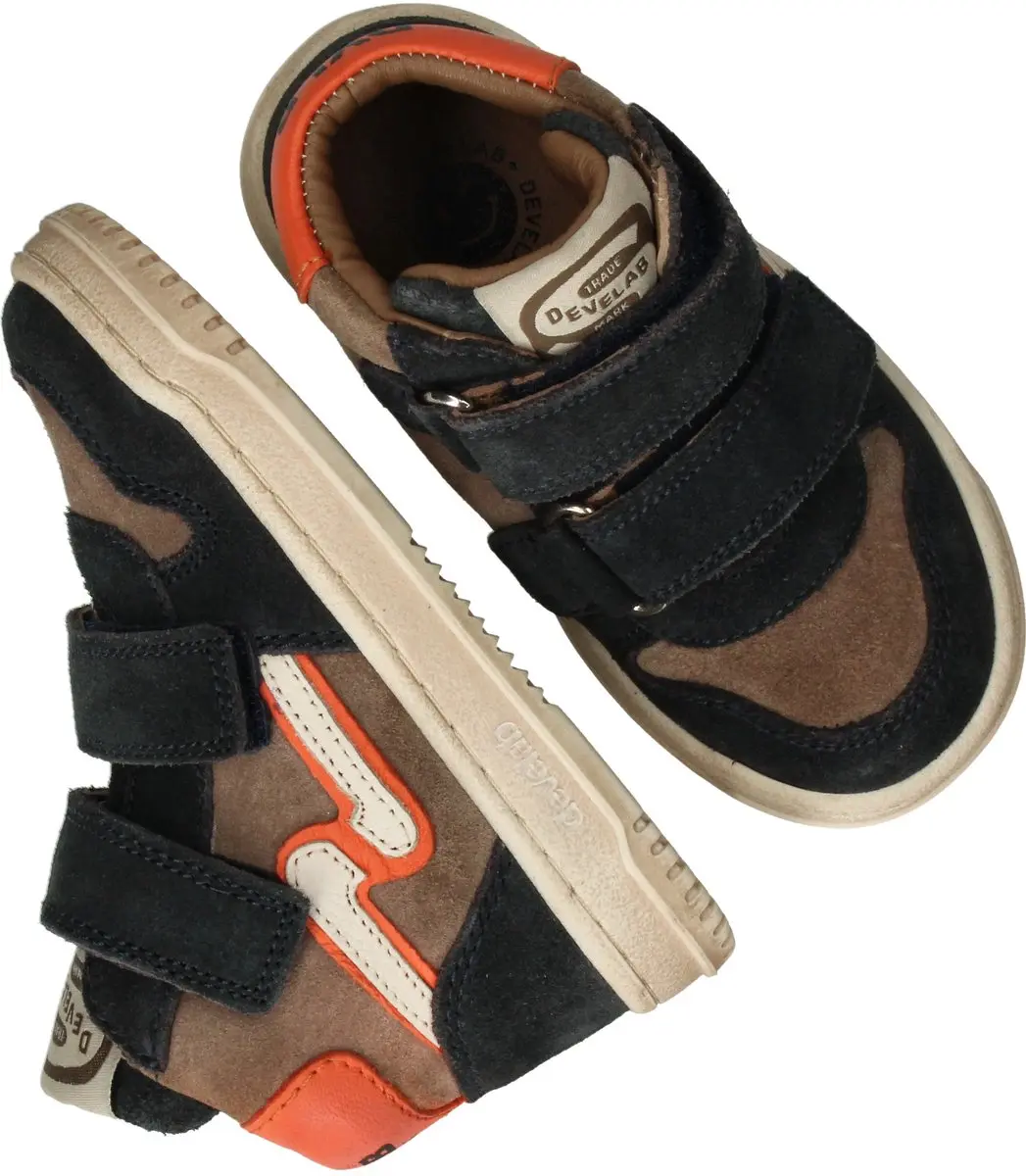 Develab Sneakers - Jongens - Bruin - Maat:24 - afbeelding 3 van 5