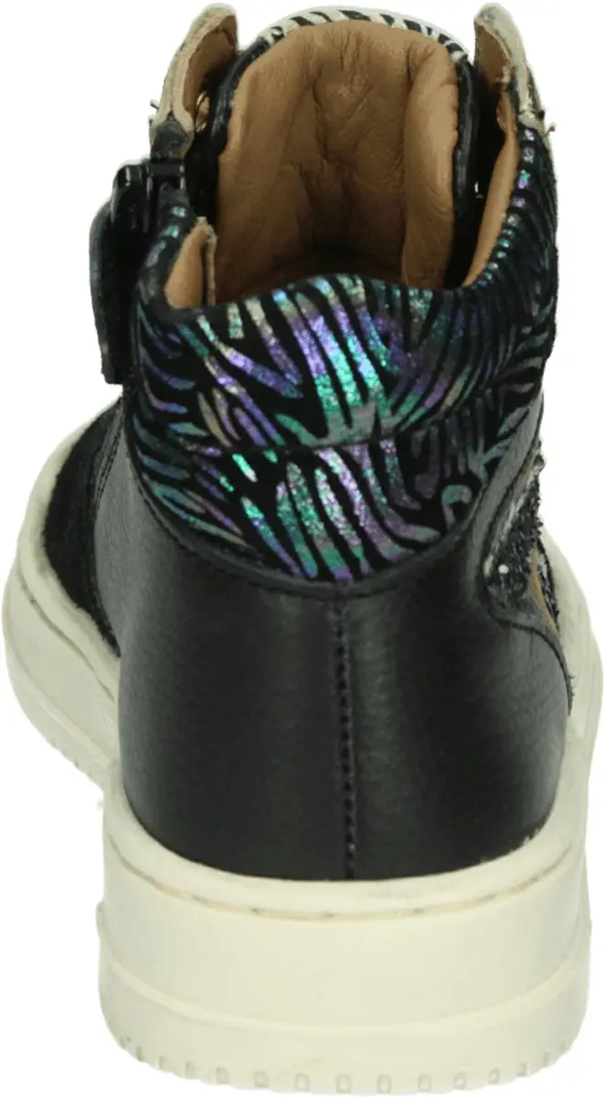 Develab - 41926 - Half-hoogMeisjesKindersneakers - Kleur: Zwart - Maat: 34 - afbeelding 3 van 4