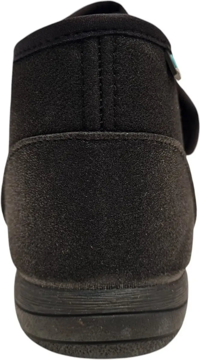 Q Fit Geneve 1 Black design stretch Dames Verbandpantoffels - Zwart - 42 - afbeelding 3 van 6