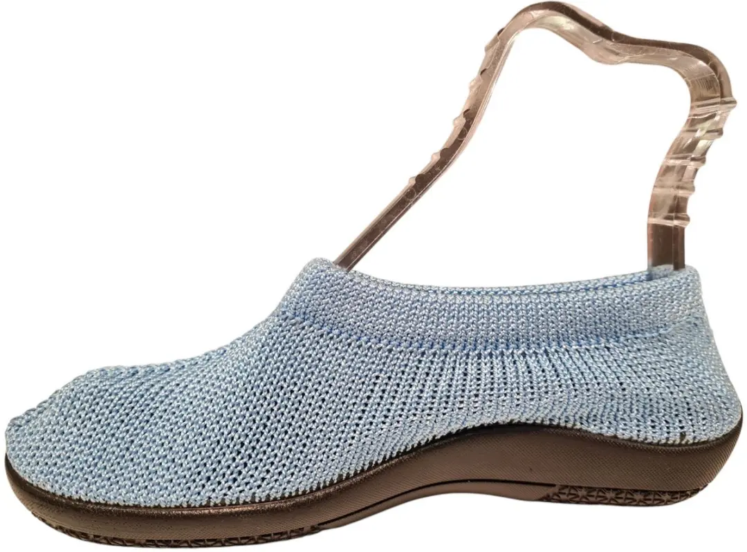 Q Fit Julia Licht Blauwe Dames Pantoffels - Blauw - 42 - afbeelding 4 van 4