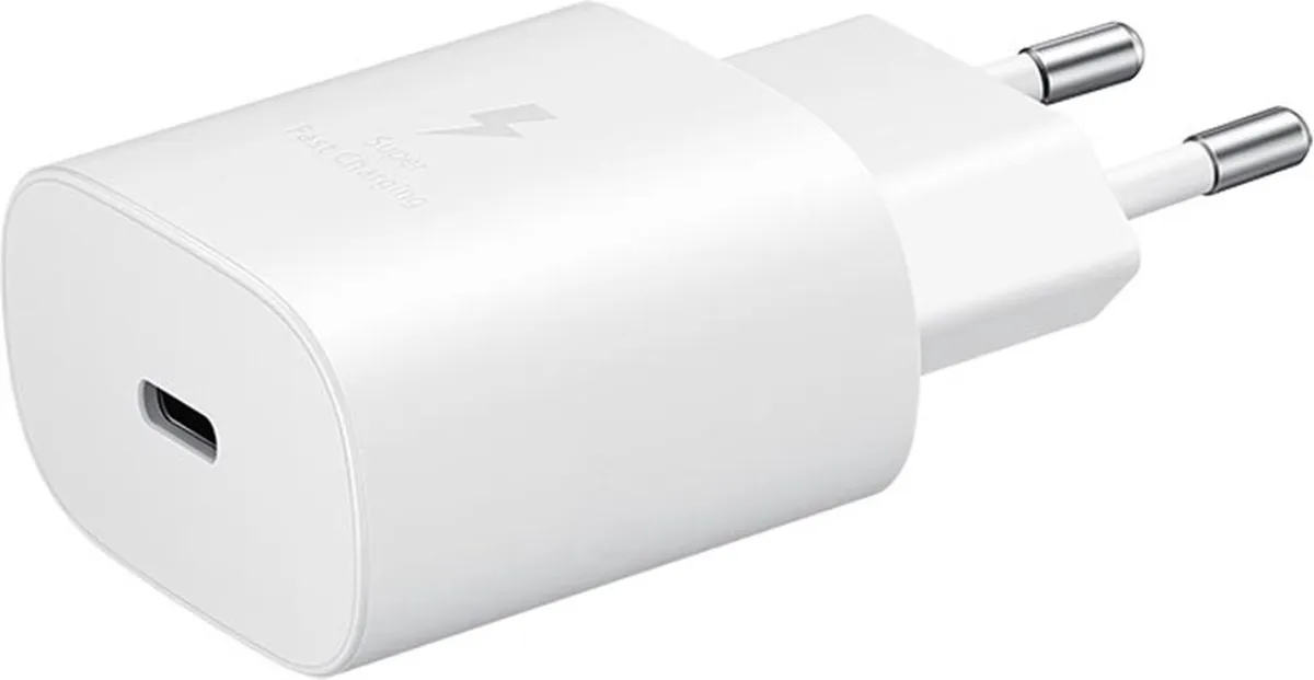 Samsung EP-TA800NWEGWW USB-C Oplader 25W - Wit