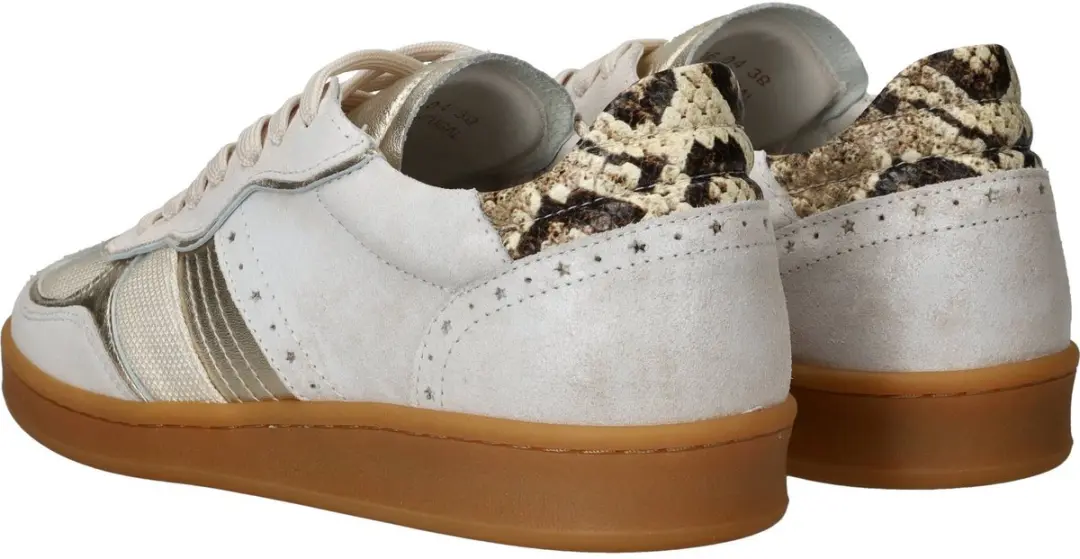 Piedi Nudi Imola H-fit Sneakers - Cream Gold Off White - afbeelding 5 van 6