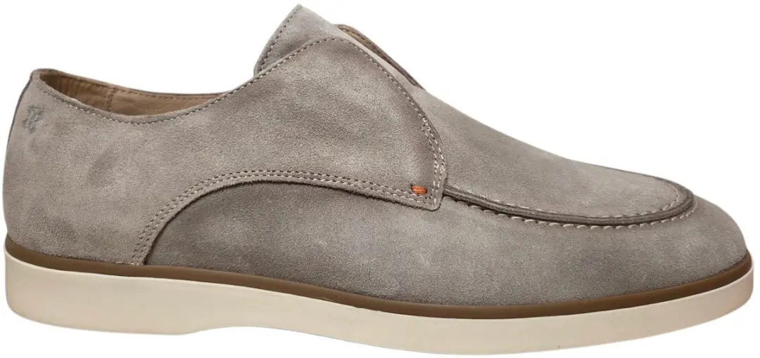 Berkelmans Batangas Earth Suede Instappers Beige/Grijs Suede Heren - Beige/Grijs- 43