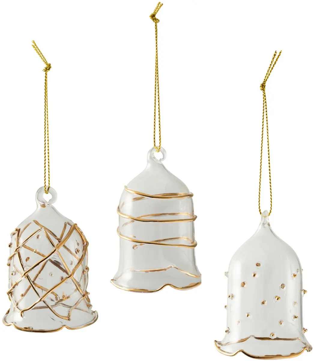 Villeroy & Boch Winter Collage Kerstklokje Glas