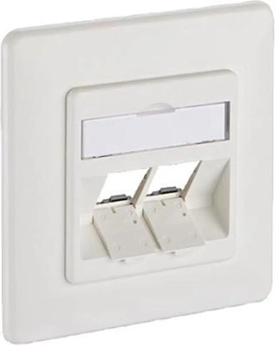 Metz Connect 1309151002-E Netwerkdoos Inbouw (in muur) Inzet met centraalstuk en