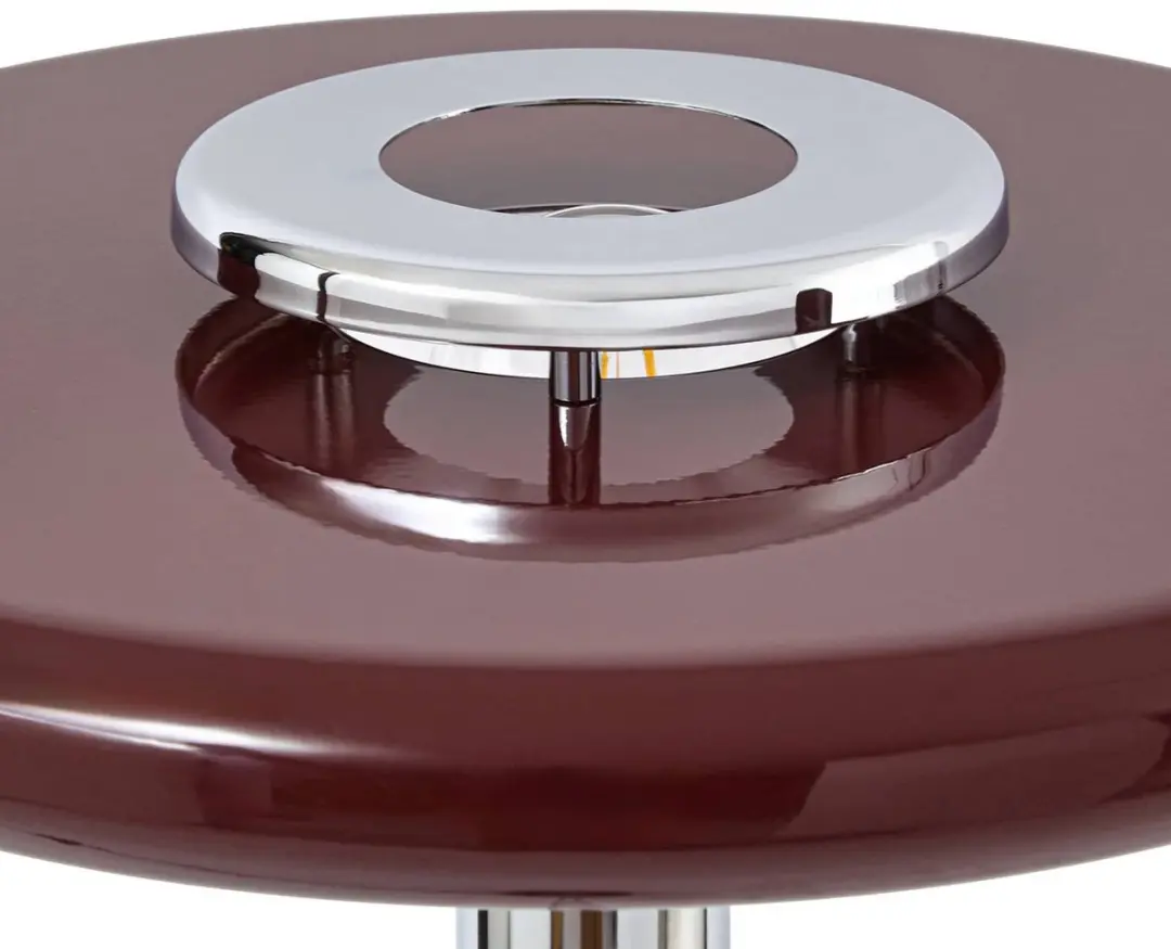 Lindby Branford vloerlamp - Bordeauxrood - afbeelding 4 van 6