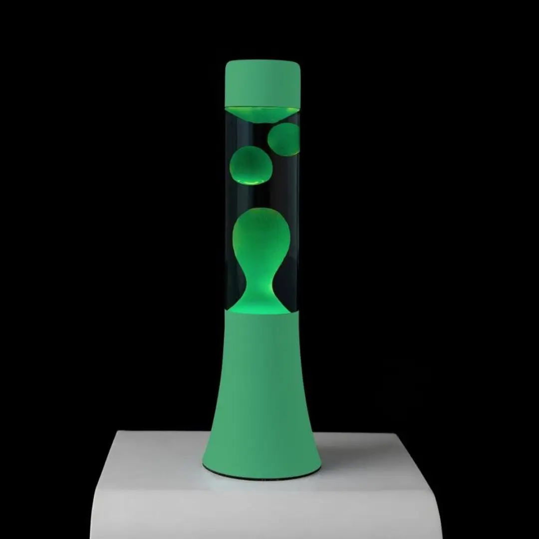 Fisura Design Lavalamp met Groene Lava