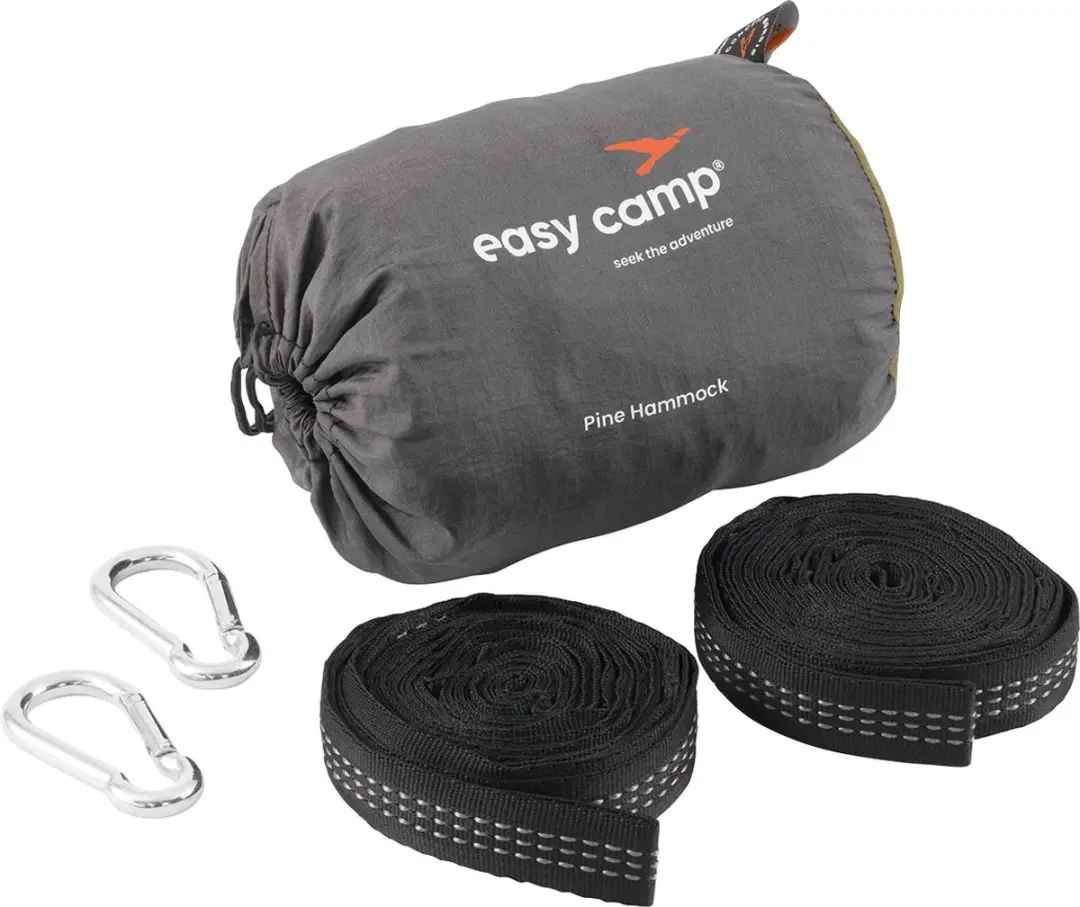 Easy Camp Pine XL Hangmat 300x200cm - Zilver - afbeelding 3 van 3
