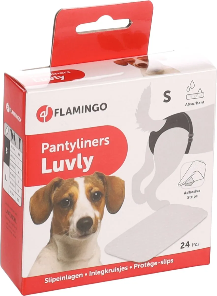 Flamingo Luvly Wit Inlegkruisje S