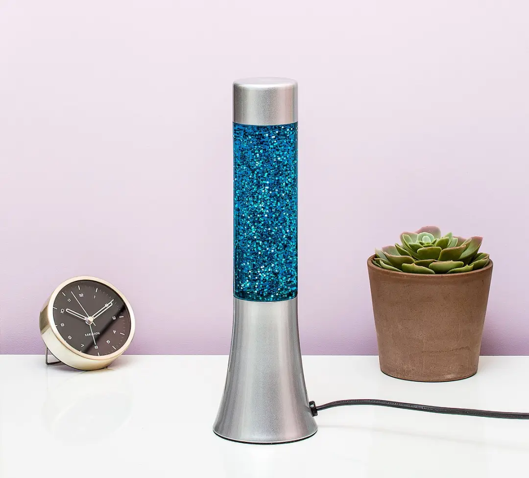 Mini Lavalamp Met Glitters