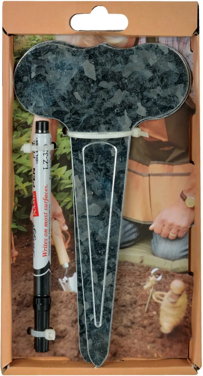 Esschert Design Plantenstekers + stift set 6 Stuks - afbeelding 5 van 6