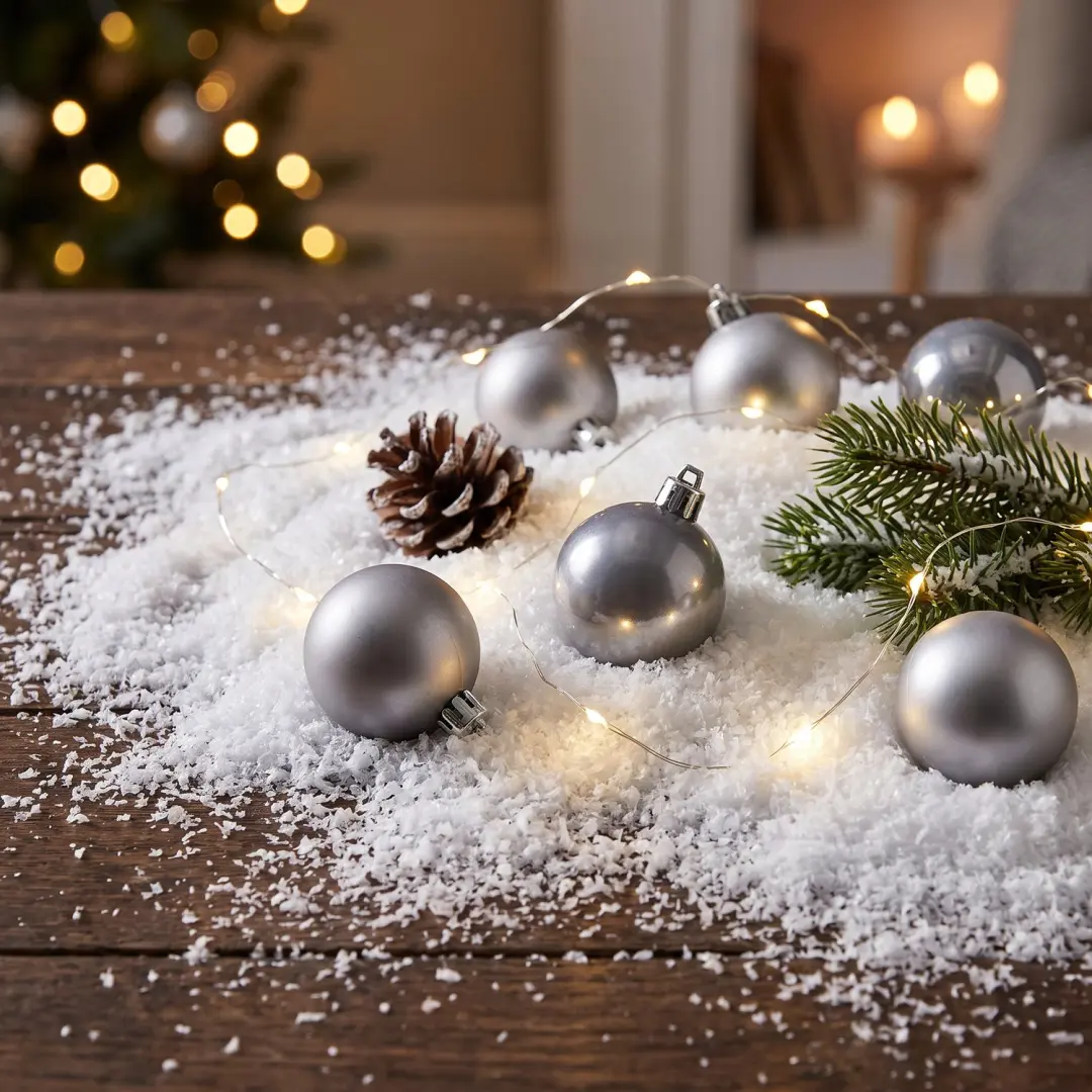 Kaemingk Sneeuw zacht 40g wit - afbeelding 3 van 5