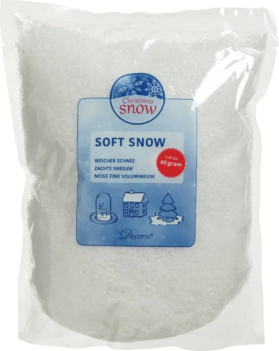 Kaemingk Sneeuw zacht 40g wit