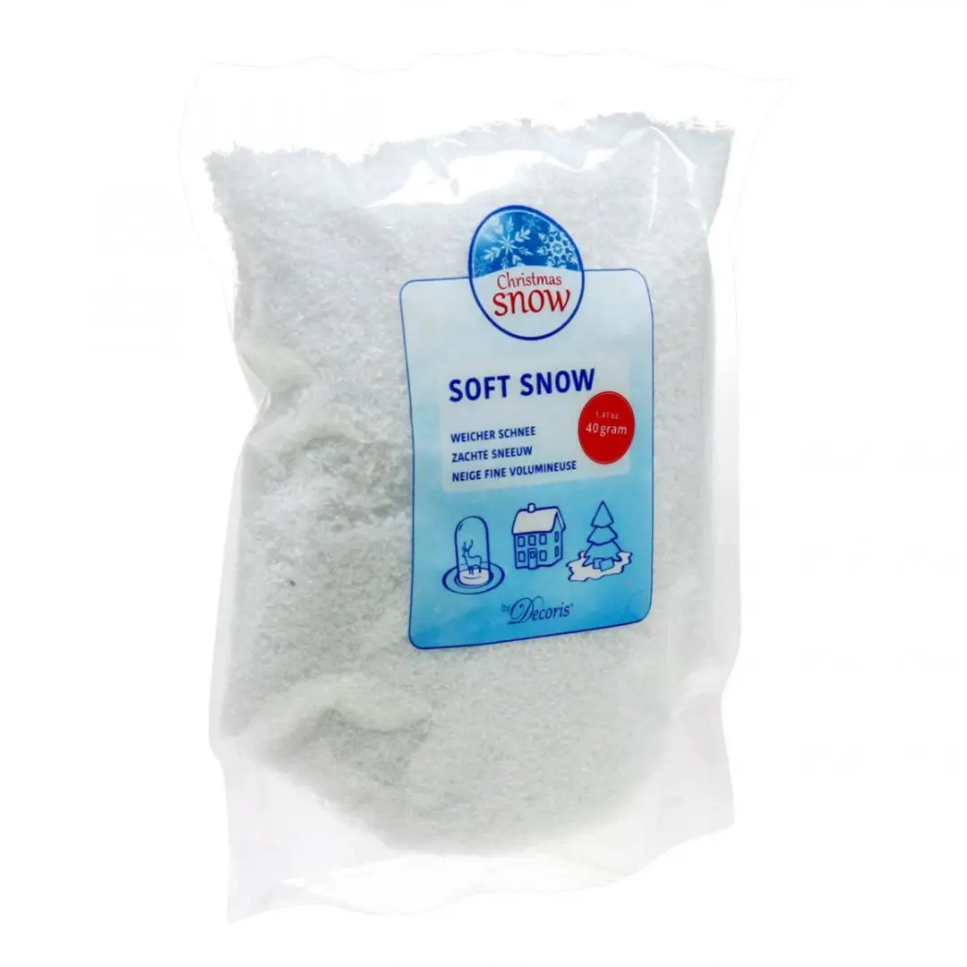 Kaemingk Sneeuw zacht 40g wit - afbeelding 4 van 5